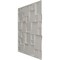 Ekena Millwork 19 5/8in. W x 19 5/8in. H Modern Square EnduraWall Decorative 3D Wall Panel Covers 2.67 Sq. Ft. WP20X20MSDRU - alternate 5
